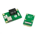 thumbnail image 3 of PCIE Riser NGFF M.2 Key A/E to PCI-E Express X1+USB Adapter Riser Card with FPC Cable 4Pin Power Supply Cable, 3 of 7