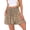 Tan Blue Polka Dot, variant on ANRABESS Shorts for Women Summer Casual High Smocked Waist Wide Leg Lounge Comfy Baggy Shorts 2026 Beach Vacation Clothes Floral Blue Red Medium