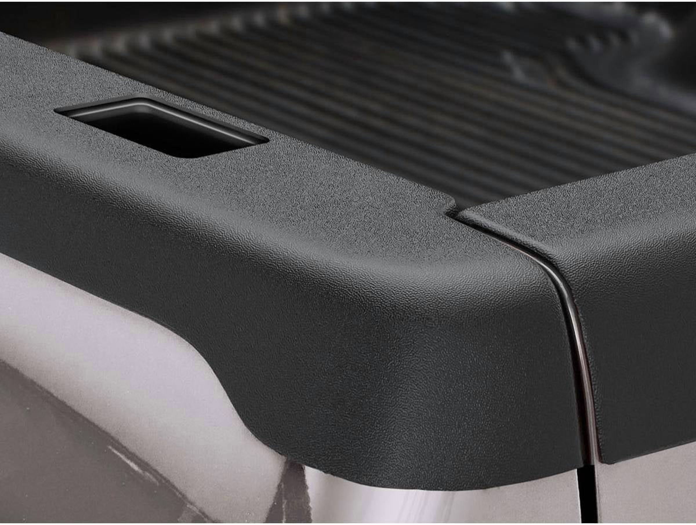 Husky Liners 2888012 Smooth Bed Rail Caps Smoothback w/ Stake Pocket Holes Fits 2002-2009 Dodge Ram 1500/2500/3500 6'4" Bed Fleetside