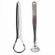 thumbnail image 4 of Limpiador de Lengua Acero Inoxidable - Tallador limpia lenguas raspador bucal rastrillo de higiene oral y combatir el mal aliento, Stainless Steel Tongue Scraper Cleaner (2 Pack) LingWen YONGSHENG, 4 of 5