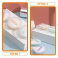 thumbnail image 3 of Soimiss 12Pcs Powder Puff Box Plastic Makeup Sponge Storage Organizer Portable Case, 3 of 8