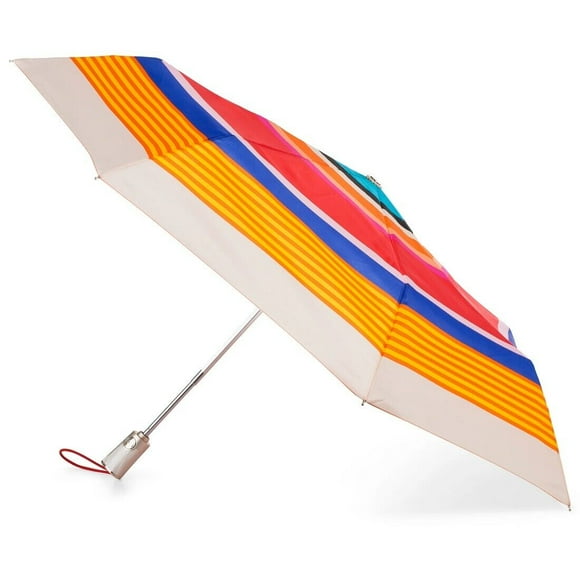 totes 53cm 3 Sec Auto Open Folding Umbrella - 8410 (Pulsating Striped E04)