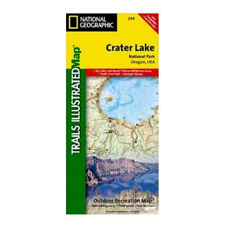 Crater Lake National Park (National Geographic Trails Illustrated