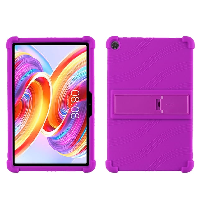 Case For Teclast T50 11 inch Tablet Safe Shockproof Silicone Stand Cover Purple Teclast T50