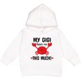 thumbnail image 2 of Inktastic My Gigi Loves Me Grandkids Toddler Hoodie, 2 of 4
