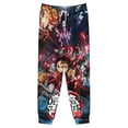thumbnail image 3 of Demon Slayer Men's Athletic Joggers Stretch Sweatpants Running Workout Gym Track Golf Pants for Men, 3 of 7