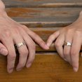 thumbnail image 6 of Intricate Puzzle Rings Unisex Finger Rings Adjustable Couples Rings Adorment Vintage Jewelry Handmade Ornament, 6 of 9