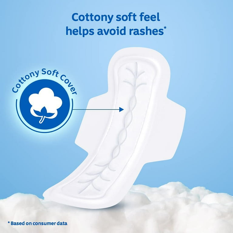 Stayfree Secure Xl Cottony Soft Sanitary Pads For Women With