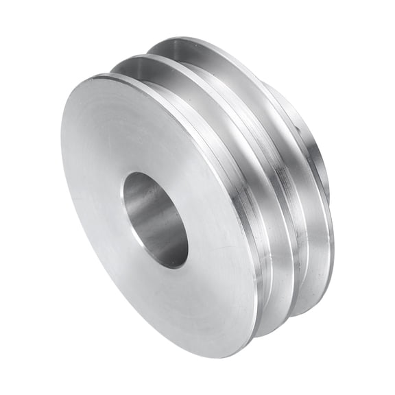 Uxcell V-Type Pulley 20mm Bore 60mm Outer Dia Double Groove