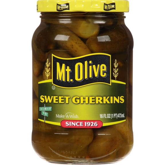 Mt. Olive Sweet Gherkin Pickles - 16oz - Pack of 2