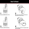 thumbnail image 2 of Locker Lock Master Lock Set Your Own Combination, paquete de 3, 2 of 3