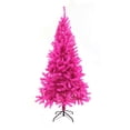 thumbnail image 2 of Perfect Holiday 6ft Canadian Pine Christmas Tree, 855 pvc branch tips with Metal Stand, Pink, 2 of 5