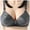 Dark Gray, variant on Ohufall Wirefree Bras for Women ,Plus Size Adjustable Shoulder Straps Lace Bra Wirefreee Extra-Elastic Bra Active Yoga Sports Bras 36C-42C, Summer