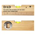 thumbnail image 1 of Regalo de cumpleaños de Wooden Spirit Level AACQQ para el Día del Padre para papá, 1 of 6