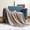 Khaki, variant on Fennco Styles Modern Red Waffle Knit Throws, 50" x 60"