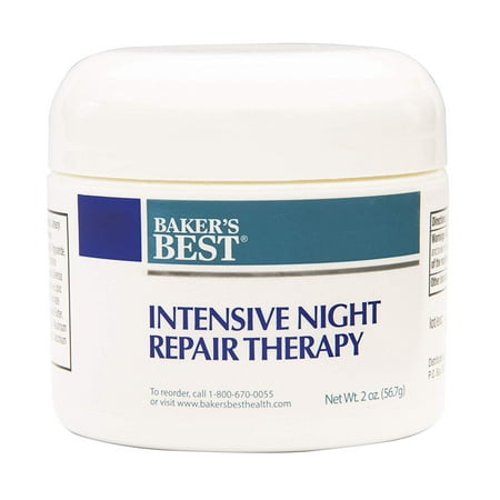 Baker’s Best Intensive Night Repair Therapy Beauty Cream | Anti-Aging Night Cream | Face Moisturizer for Wrinkles and Age Spots - 2 (The Best Retin A Cream)