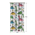 thumbnail image 5 of Dinosaur with ROAR Pattern Shower Curtain 36"x72" ,Bathroom Decorative Shower Curtains Set with 12 Hooks,Modern Waterproof Washable Shower Curtain, 5 of 6