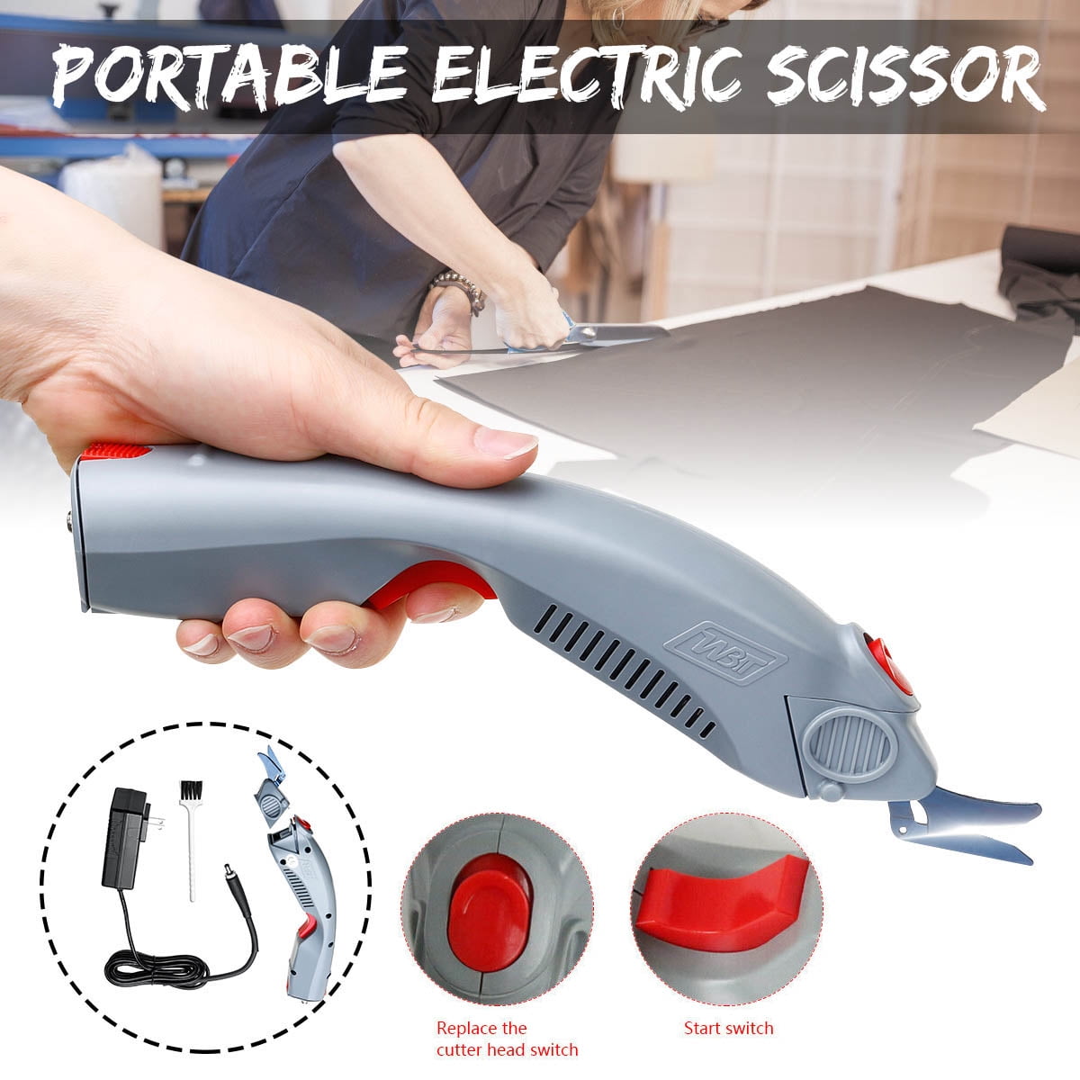 electric scissor shears