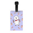 thumbnail image 1 of [En STOCK] BTS BT21 Bolsa De Equipaje Etiquetas Talla Única 5.4 * 8.5 Cm, 1 of 4
