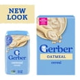 thumbnail image 2 of Gerber Baby Cereal, Oatmeal for Babies, Infant Cereal, Baby Breakfast, Stage 1 16 oz, 2 of 15