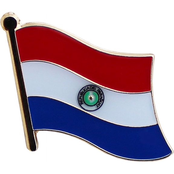 Paraguay Flag Lapel Pin