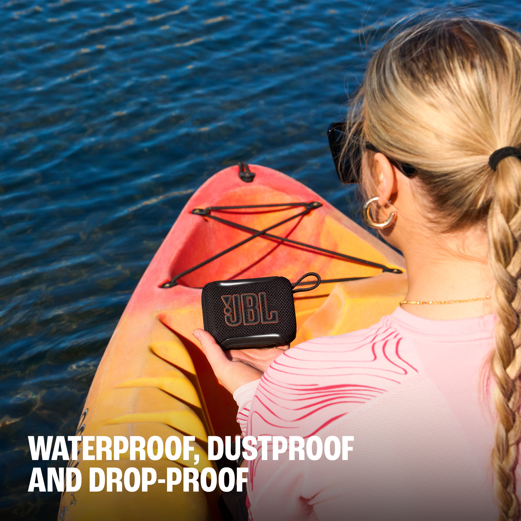 JBL Go 5 Ultra-Portable Waterproof Speaker, Turquoise photo 6