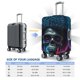 thumbnail image 4 of Fotbe Punk Style Blue Haired Skull Funda Protectora para Equipaje, Antirrayones y Resistente a la Suciedad, Compatible con Maletas de 18 a 32 Pulgadas-Medium, 4 of 7