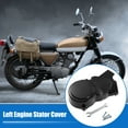 thumbnail image 2 of Unique Bargains 1 Set Left Engine Stator Cover Fit for 50cc 70cc 90cc 110cc 125cc Dirt Bike ATV Quad Bike Black, 2 of 6