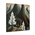 thumbnail image 2 of Bear in Dreamland - Canvas, 2 of 10