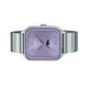 thumbnail image 3 of Casio Standard Analog Moon Phase Stainless Steel Purple Dial Quartz MTP-M305D-6AV Men's Watch, 3 of 3