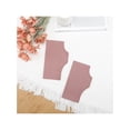 thumbnail image 4 of INSPIRE CHIC Fingerless Fleece Gloves Lightweight Warm Wrist Cover Short Arm Warmers One Size Dusty Rose, 4 of 6