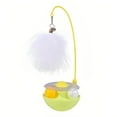 thumbnail image 2 of PAZ'S GIFT Interactive Toy, Teaser with Rolling Ball Track, for Indoor s,Interactive Pet Toys,Gifts for Pets and Pet Lovers(Yellow), 2 of 3