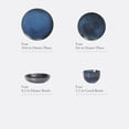 thumbnail image 6 of 16 Piece Double Bowl Dinnerware Set, Cobalt Blue, Service for 4 (16pcs), 6 of 6