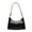 Black, variant on Bdday Retro Classic Shoulder Bag Handbag Purse Crossbody Vintage Crocodile Pattern Straps Zipper Closure