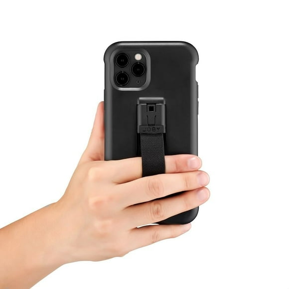 Joby FreeHold Kit for iPhone 11 Pro, Protective Case, with Elastic Finger Ring, Flexible Wrapping Arms, 1/4" Tripod Adapter, for Vlogging, Live Streaming, Content Creation, TIK Tok,Black,JB01602-BWW