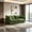 Green, variant on AUU Modern Slipcovered 2-Seat Chenille Deep Seat Sofa with Detachable Cover, Comfy Couch for Small Space and Apartment