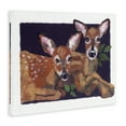 thumbnail image 4 of Stupell Industries Fawn Siblings Portrait Animals & Insects Painting Gallery Wrapped Canvas Art Print Wall Art, 40 x 30, 4 of 8