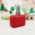 thumbnail image 4 of FONDOTIN 1Ensemble Valise Vintage en Fer Boîtes à Faveurs Rouges Organisation de Rangement pour Usage Domestique, 4 of 6