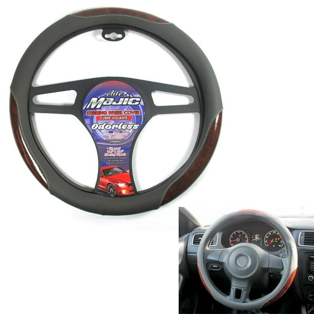 1 Pc Car Truck Steering Wheel Cover Auto Cool Universal Fits Most Gray