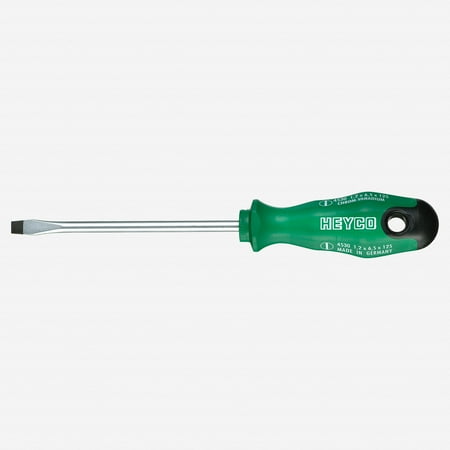

Heyco Slotted Engineers Screwdriver with 2K Handle 8.0mm