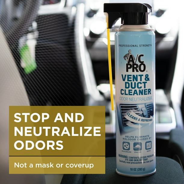 A/C Pro Car AC Evaporator Vent & Duct Cleaner Odor Neutralizer