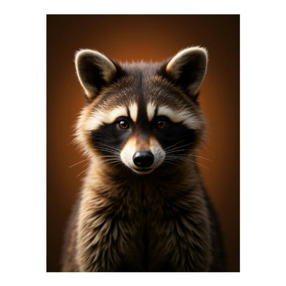 Diamond Art Kit for Adults, Raccoon Close Up Portrait Diamond Painting for Adults Beginners, 5D DIY Diamond Art Painting Kits, Colorful Diamond Painting Craft for Home Decor 12x16