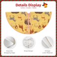 thumbnail image 3 of Sikiie Cute Animals Nativity Christmas Tree Skirt, Jesus Christian Winter Holiday Tree Mat Decoration(30-48IN)36", 3 of 6