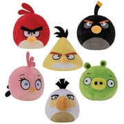 Angry Birds Plush Toys Assortment. Set of 6 Toys. 6 inch each