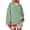 Green, variant on Long Sleeve Tops for Women Plus Size Tshirts Fashion Ruched Round Neck Blouse Tees For Women Solid Color Loose Short Sleeve Tops Summer Classic T-Shirt Holiday Gift Finder