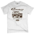 thumbnail image 5 of Ford Bronco Wild and Untamed Since 1966 T-shirt Vintage Off-Road 4x4 Adventure Retro Truck Licensed Men's Tee, 5 of 7