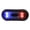 Blue, variant on LED Helmet Light for Motorcycle & Bike, USB Rechargeable Waterproof Night Safety Signal Warning Taillight