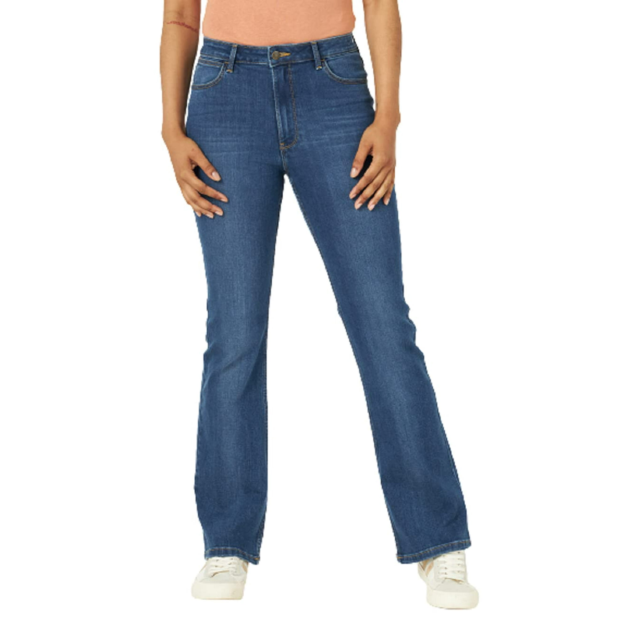 Wrangler Women's High Rise Bold Boot Jean, Hudson, 6W x 32L | Walmart Canada