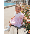 thumbnail image 5 of BemeyourBBs Infant Baby Girls Summer Clothes 2 Pieces Outfits Short Sleeve Doll Collar Eyelet Shirt Tops Bloomer Shorts Sets, 5 of 9