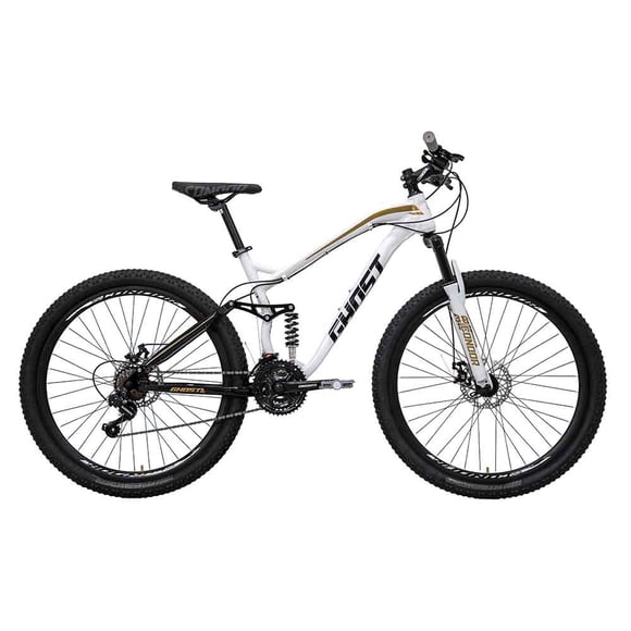 Bicicleta Ghost Scrow Rodada 27.5 Blanco De Montaña